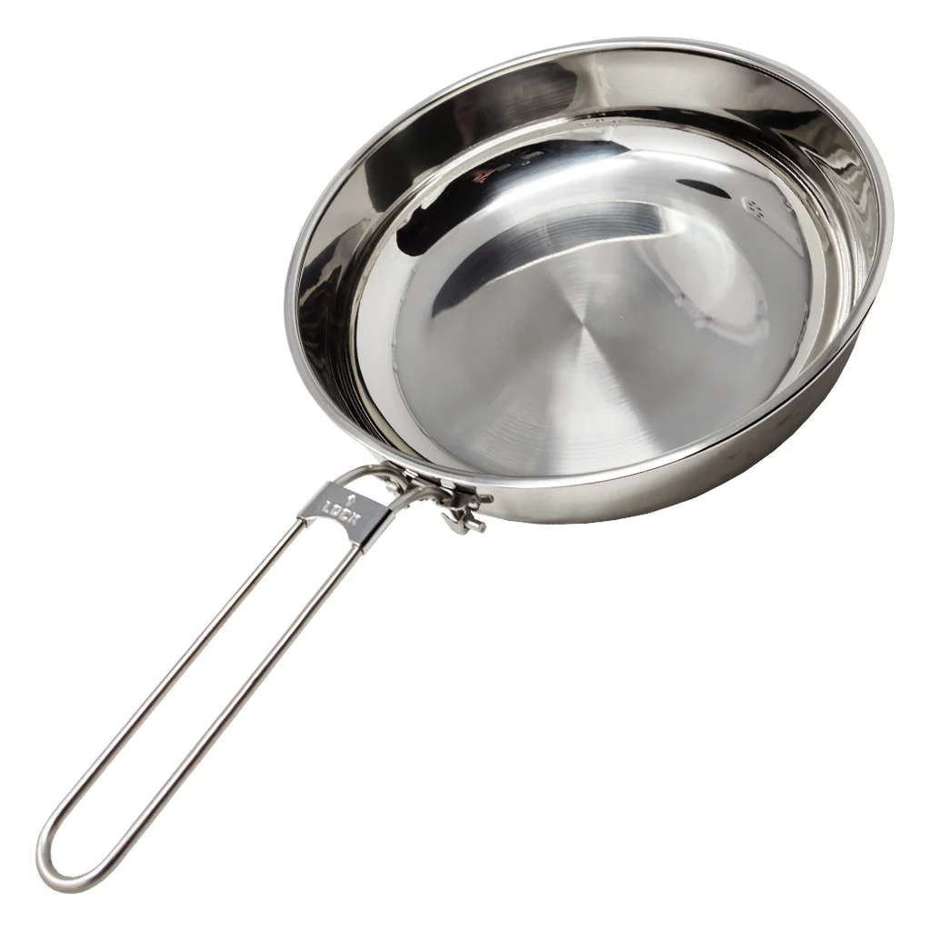 10" Stainless Steel Skillet and Lid - Image 10