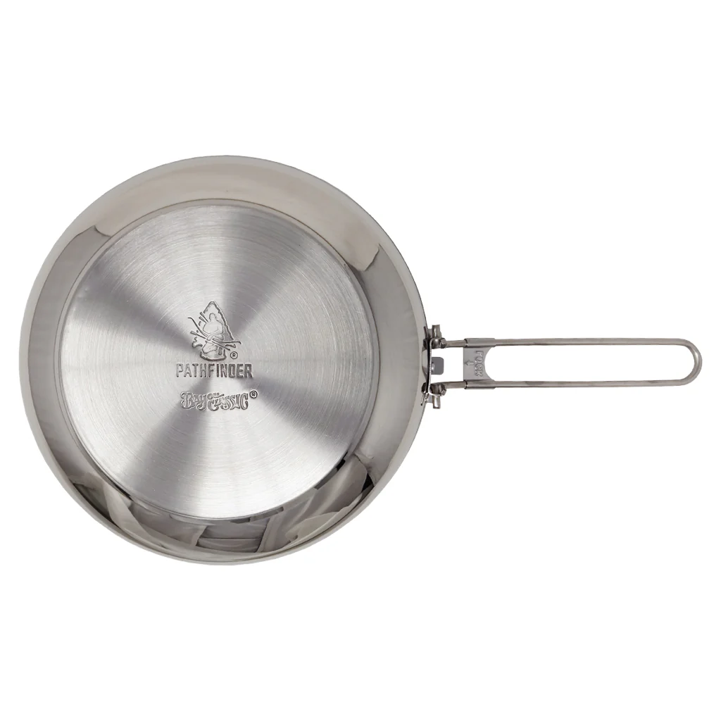 10" Stainless Steel Skillet and Lid - Image 12