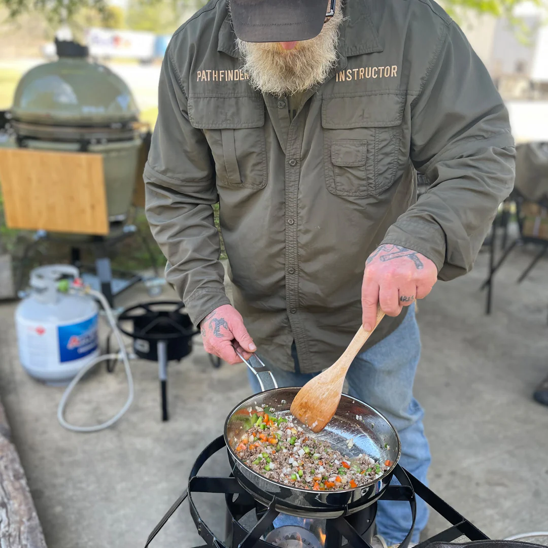 10" Stainless Steel Skillet and Lid - Image 4