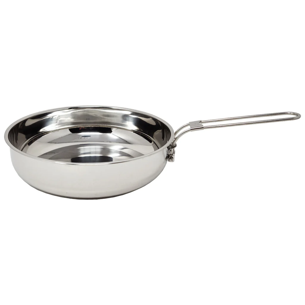 10" Stainless Steel Skillet and Lid - Image 6