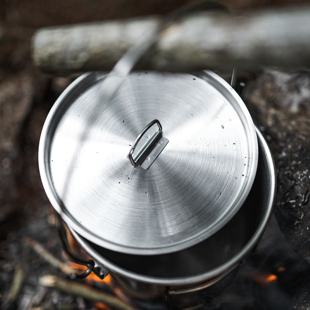 Stainless Steel 64oz. Bush Pot - Image 17