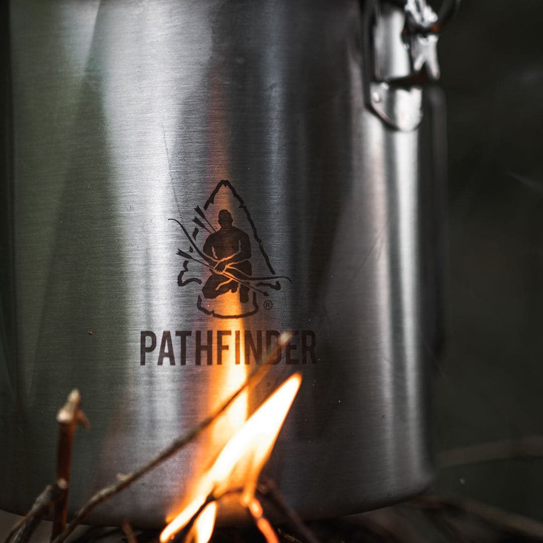Stainless Steel 64oz. Bush Pot - Image 18