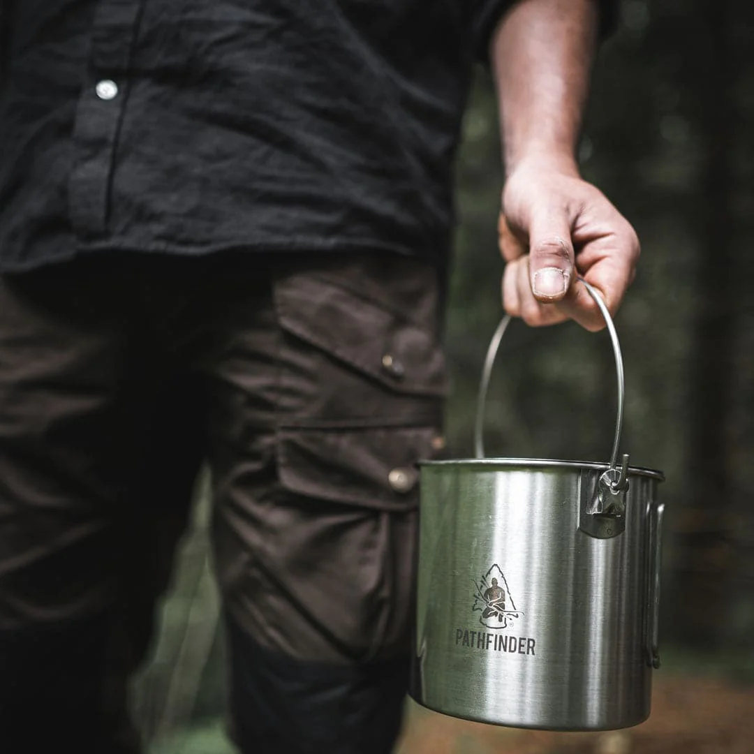 Stainless Steel 64oz. Bush Pot - Image 7
