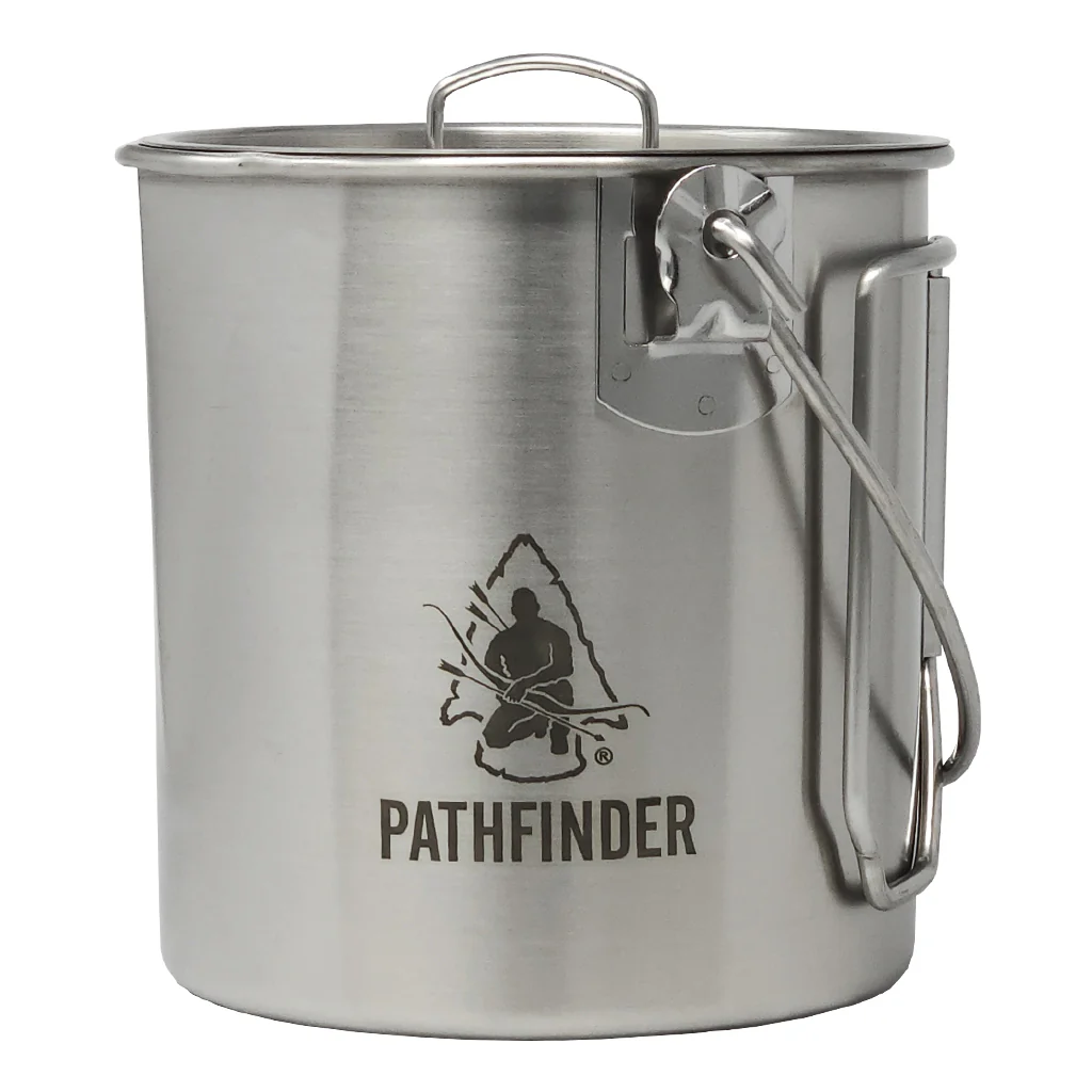 Stainless Steel 1QT. Bush Pot - Image 5